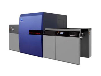 Konica Minolta's KM-1 B2 cut-sheet inkjet press
